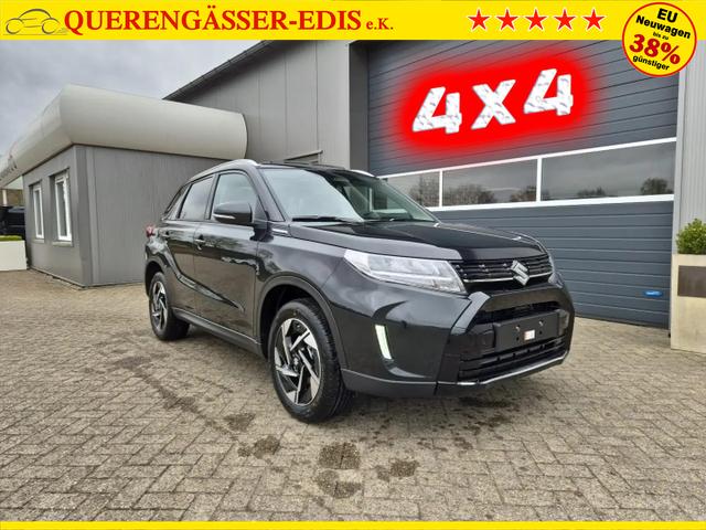 Suzuki Vitara Comfort+ 129PS HYBRID 4x4 ALLGRIP 1.4 Boosterjet Allrad elektr. PanoDach Teilleder mit Alcantara Navi Klimaautomatik Sitzheizung ACC PDC v+h Rückf.Kamera Suzuki-Radio Apple CarPlay Android Auto Touchscreen 2xKeyless 17-LM 