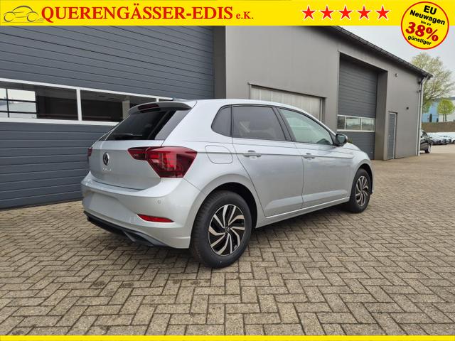 Volkswagen Polo Life 1.0 TSI 95PS Rückf.Kamera Sitzheizung Digital Cockpit Klima PDC abgd.Scheiben Bluetooth Apple Car Play Android Auto 15-LM 