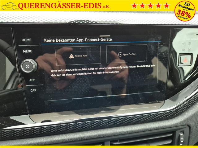 Volkswagen Polo Life 1.0 TSI 95PS Rückf.Kamera Sitzheizung Digital Cockpit Klima PDC abgd.Scheiben Bluetooth Apple Car Play Android Auto 15-LM 