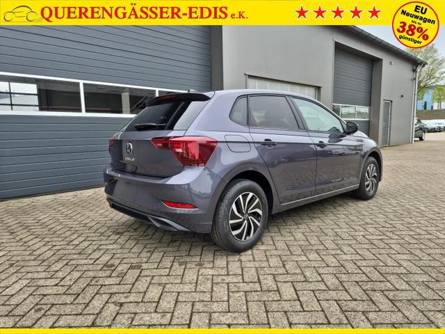 Volkswagen Polo Life 1.0 TSI 95PS Rückf.Kamera Sitzheizung Digital Cockpit Klima PDC abgd.Scheiben Bluetooth Apple Car Play Android Auto 15-LM 