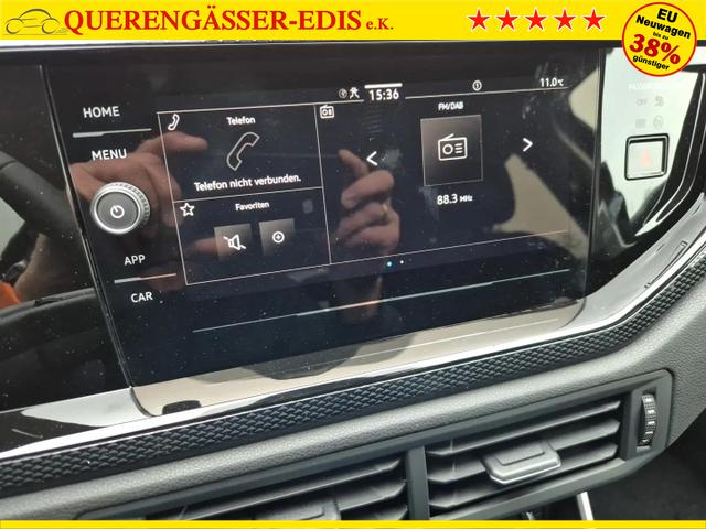 Volkswagen Polo Life 1.0 TSI 95PS Rückf.Kamera Sitzheizung Digital Cockpit Klima PDC abgd.Scheiben Bluetooth Apple Car Play Android Auto 15-LM 