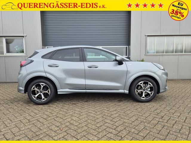 Ford Puma ST-Line 1.0 EcoBoost Hybrid 125PS 4x Kamera Lenkradheizung Sitzheizung Klimaautomatik ACC elektr.Heckklappe Bluetooth Apple Carplay Android Auto PDC v+h 2xKeyless 17-LM 