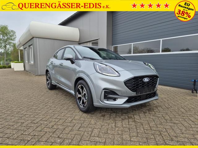 Ford Puma ST-Line 1.0 EcoBoost Hybrid 125PS 4x Kamera Lenkradheizung Sitzheizung Klimaautomatik ACC elektr.Heckklappe Bluetooth Apple Carplay Android Auto PDC v+h 2xKeyless 17-LM 