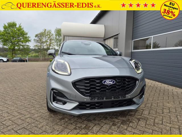 Ford Puma ST-Line 1.0 EcoBoost Hybrid 125PS 4x Kamera Lenkradheizung Sitzheizung Klimaautomatik ACC elektr.Heckklappe Bluetooth Apple Carplay Android Auto PDC v+h 2xKeyless 17-LM 