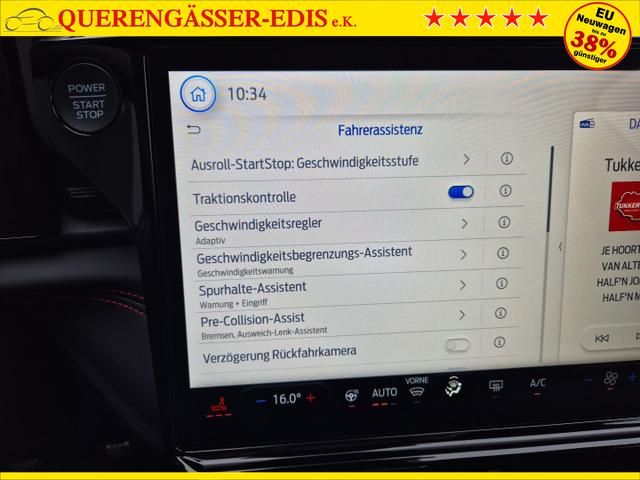 Ford Puma ST-Line 1.0 EcoBoost Hybrid 125PS 4x Kamera Lenkradheizung Sitzheizung Klimaautomatik ACC elektr.Heckklappe Bluetooth Apple Carplay Android Auto PDC v+h 2xKeyless 17-LM 