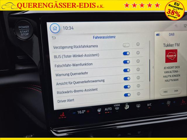 Ford Puma ST-Line 1.0 EcoBoost Hybrid 125PS 4x Kamera Lenkradheizung Sitzheizung Klimaautomatik ACC elektr.Heckklappe Bluetooth Apple Carplay Android Auto PDC v+h 2xKeyless 17-LM 