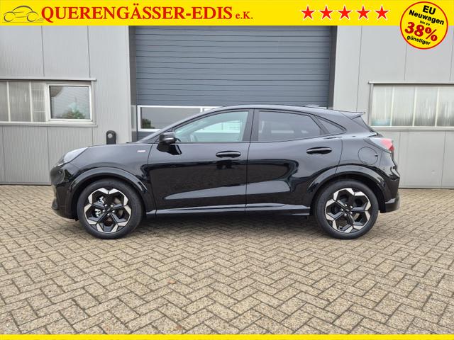 Ford Puma ST-Line X 1.0 EcoBoost Hybrid 125PS NEUES MODELL 360°Kamera AbstandsTempomat el.Heckklappe Premium Leder (Sensico) B+O-Sound Klimaautomatik Sitzheizung Lenkradheizung Frontscheibe beheizb. Ford-Navi SYNC4 Bluetooth Apple CarPlay Android Auto PDC v+ 