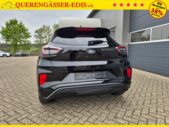 Ford Puma ST-Line X 1.0 EcoBoost Hybrid 125PS NEUES MODELL 360°Kamera AbstandsTempomat el.Heckklappe Premium Leder (Sensico) B+O-Sound Klimaautomatik Sitzheizung Lenkradheizung Frontscheibe beheizb. Ford-Navi SYNC4 Bluetooth Apple CarPlay Android Auto PDC v+ 