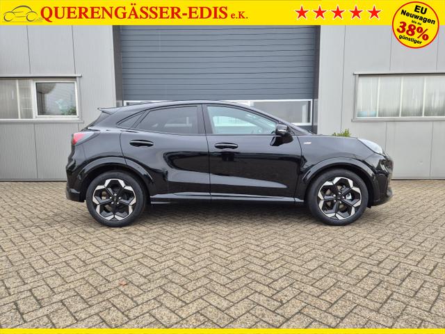 Ford Puma ST-Line X 1.0 EcoBoost Hybrid 125PS NEUES MODELL 360°Kamera AbstandsTempomat el.Heckklappe Premium Leder (Sensico) B+O-Sound Klimaautomatik Sitzheizung Lenkradheizung Frontscheibe beheizb. Ford-Navi SYNC4 Bluetooth Apple CarPlay Android Auto PDC v+ 