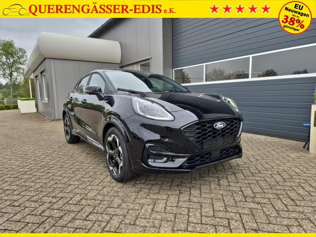 Ford Puma ST-Line X 1.0 EcoBoost Hybrid 125PS NEUES MODELL 360°Kamera AbstandsTempomat el.Heckklappe Premium Leder (Sensico) B+O-Sound Klimaautomatik Sitzheizung Lenkradheizung Frontscheibe beheizb. Ford-Navi SYNC4 Bluetooth Apple CarPlay Android Auto PDC v+ 
