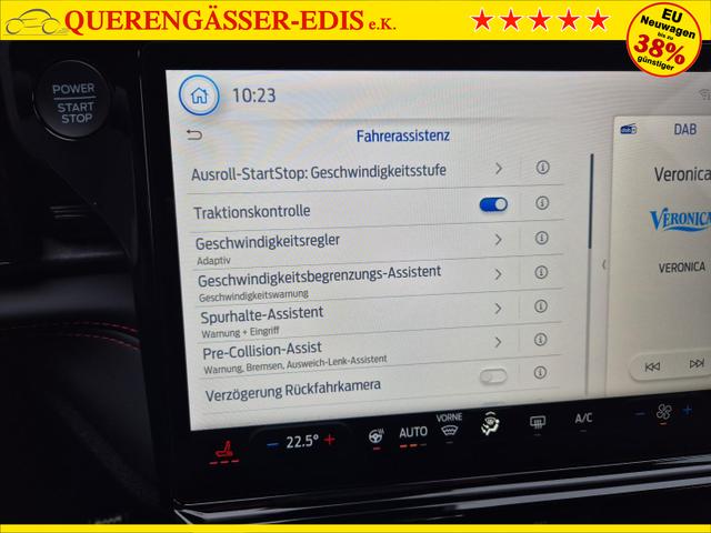 Ford Puma ST-Line X 1.0 EcoBoost Hybrid 125PS NEUES MODELL 360°Kamera AbstandsTempomat el.Heckklappe Premium Leder (Sensico) B+O-Sound Klimaautomatik Sitzheizung Lenkradheizung Frontscheibe beheizb. Ford-Navi SYNC4 Bluetooth Apple CarPlay Android Auto PDC v+ 