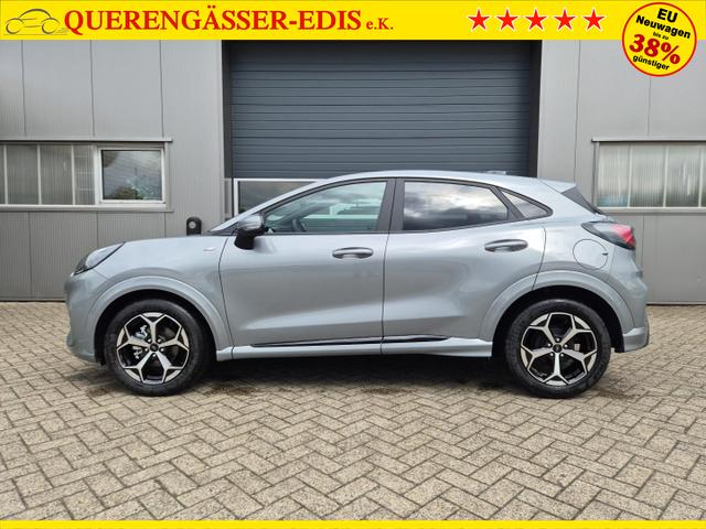 Ford Puma ST-Line 1.0 EcoBoost Hybrid 125PS Automatik NEUES MODELL Klimaautomatik Sitzheizung Lenkradheizung Frontscheibe beheizb. Ford-Navi SYNC4 Bluetooth Apple CarPlay Android Auto Rückf.Kamera PDC 17-LM 