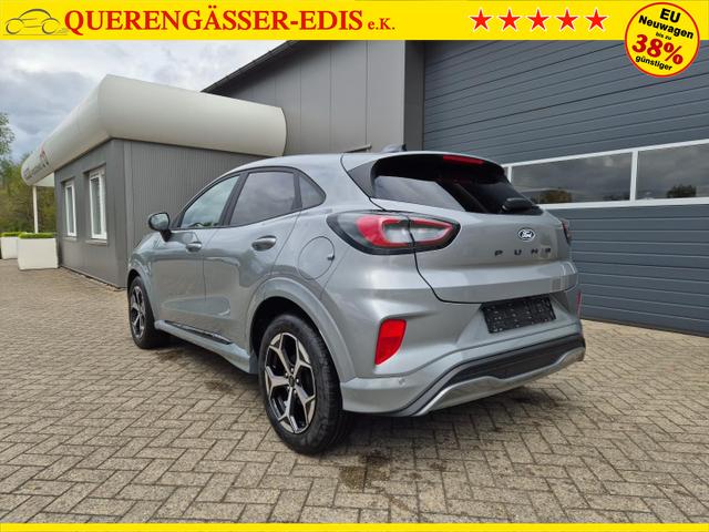 Ford Puma ST-Line 1.0 EcoBoost Hybrid 125PS Automatik NEUES MODELL Klimaautomatik Sitzheizung Lenkradheizung Frontscheibe beheizb. Ford-Navi SYNC4 Bluetooth Apple CarPlay Android Auto Rückf.Kamera PDC 17-LM 