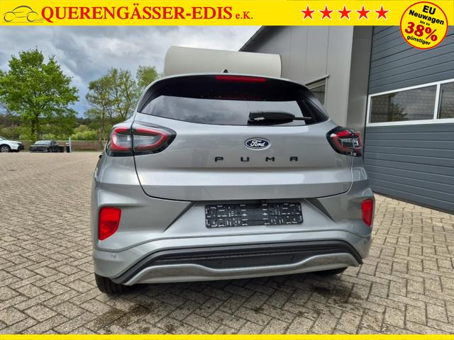 Ford Puma ST-Line 1.0 EcoBoost Hybrid 125PS Automatik NEUES MODELL Klimaautomatik Sitzheizung Lenkradheizung Frontscheibe beheizb. Ford-Navi SYNC4 Bluetooth Apple CarPlay Android Auto Rückf.Kamera PDC 17-LM 