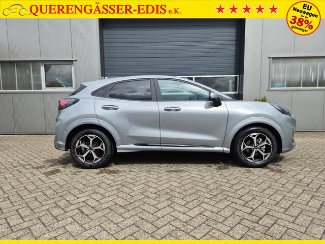 Ford Puma ST-Line 1.0 EcoBoost Hybrid 125PS Automatik NEUES MODELL Klimaautomatik Sitzheizung Lenkradheizung Frontscheibe beheizb. Ford-Navi SYNC4 Bluetooth Apple CarPlay Android Auto Rückf.Kamera PDC 17-LM 