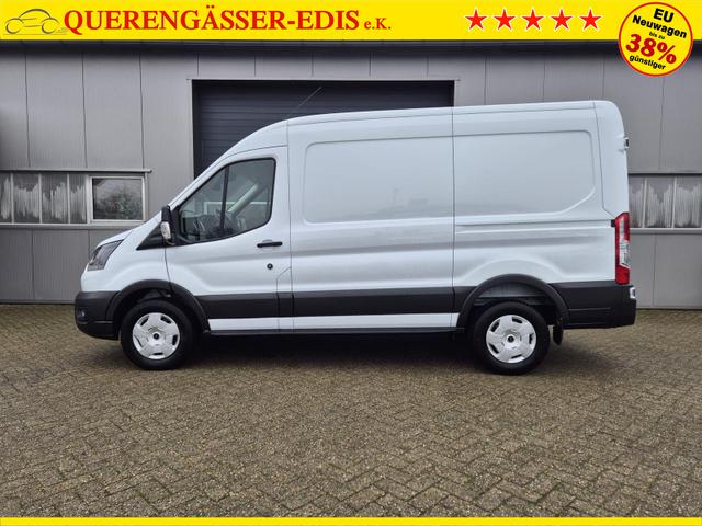 Ford Transit L2H2 2.0 EcoBlue 165PS Trend Heckantrieb 3,5t 2-Sitzer AHK Sitzheizung Lenkradheizung Frontscheibe beheizb. Klimaautomatik PDC v+h Rückf.Kamera Bluetooth DAB Apple CarPlay Android Auto Tempomat Ganzj.Reifen 