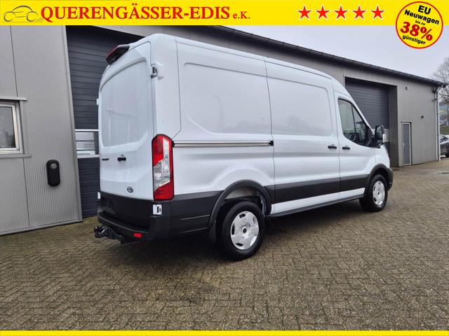 Ford Transit L2H2 2.0 EcoBlue 165PS Trend Heckantrieb 3,5t 2-Sitzer AHK Sitzheizung Lenkradheizung Frontscheibe beheizb. Klimaautomatik PDC v+h Rückf.Kamera Bluetooth DAB Apple CarPlay Android Auto Tempomat Ganzj.Reifen 