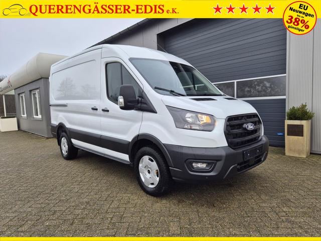 Ford Transit L2H2 2.0 EcoBlue 165PS Trend Heckantrieb 3,5t 2-Sitzer AHK Sitzheizung Lenkradheizung Frontscheibe beheizb. Klimaautomatik PDC v+h Rückf.Kamera Bluetooth DAB Apple CarPlay Android Auto Tempomat Ganzj.Reifen 
