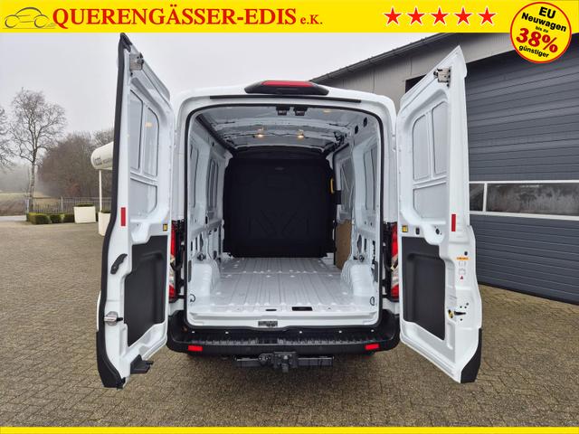 Ford Transit L2H2 2.0 EcoBlue 165PS Trend Heckantrieb 3,5t 2-Sitzer AHK Sitzheizung Lenkradheizung Frontscheibe beheizb. Klimaautomatik PDC v+h Rückf.Kamera Bluetooth DAB Apple CarPlay Android Auto Tempomat Ganzj.Reifen 