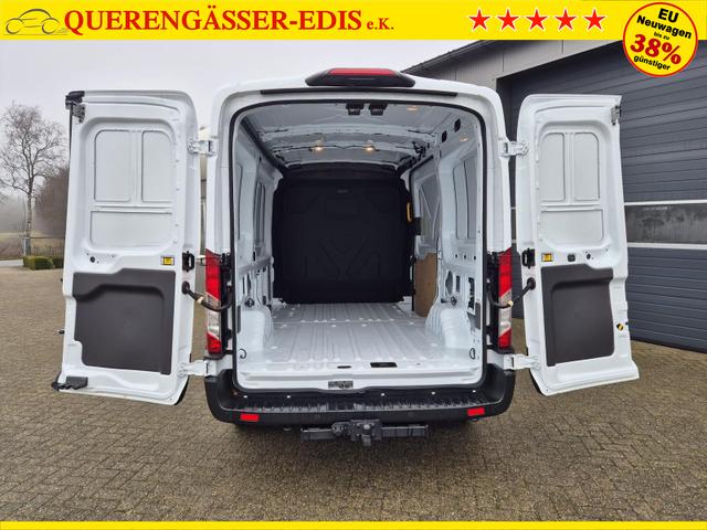 Ford Transit L2H2 2.0 EcoBlue 165PS Trend Heckantrieb 3,5t 2-Sitzer AHK Sitzheizung Lenkradheizung Frontscheibe beheizb. Klimaautomatik PDC v+h Rückf.Kamera Bluetooth DAB Apple CarPlay Android Auto Tempomat Ganzj.Reifen 