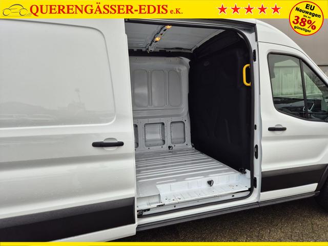 Ford Transit L2H2 2.0 EcoBlue 165PS Trend Heckantrieb 3,5t 2-Sitzer AHK Sitzheizung Lenkradheizung Frontscheibe beheizb. Klimaautomatik PDC v+h Rückf.Kamera Bluetooth DAB Apple CarPlay Android Auto Tempomat Ganzj.Reifen 