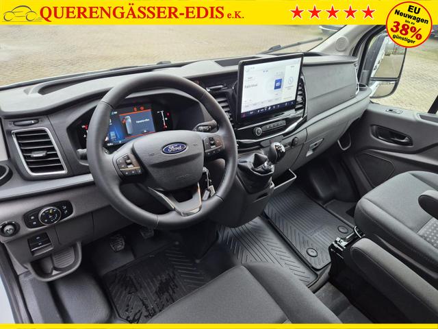 Ford Transit L2H2 2.0 EcoBlue 165PS Trend Heckantrieb 3,5t 2-Sitzer AHK Sitzheizung Lenkradheizung Frontscheibe beheizb. Klimaautomatik PDC v+h Rückf.Kamera Bluetooth DAB Apple CarPlay Android Auto Tempomat Ganzj.Reifen 