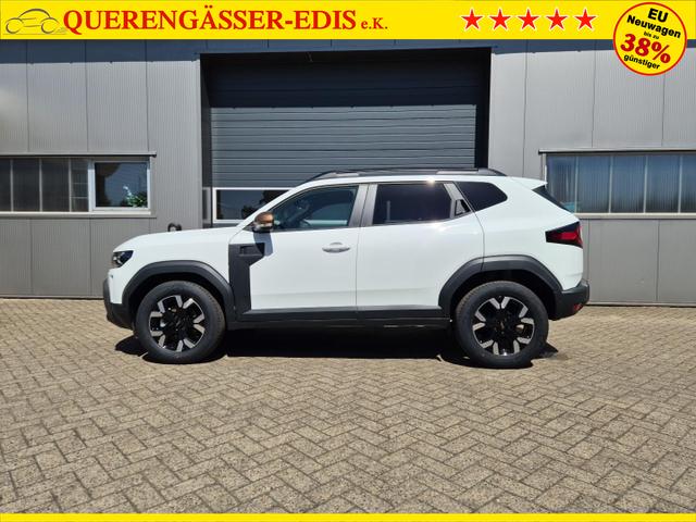 Dacia Duster Extreme Hybrid 140PS Automatik 1.6 SCE Lenkradheizung Sitzheizung 4x Kamera Teil-Leder Klimaautomatik Bluetooth Apple Carplay Android Auto PDC v+h 2xKeyless 17-LM 