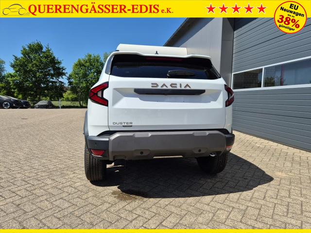Dacia Duster Extreme Hybrid 140PS Automatik 1.6 SCE Lenkradheizung Sitzheizung 4x Kamera Teil-Leder Klimaautomatik Bluetooth Apple Carplay Android Auto PDC v+h 2xKeyless 17-LM 