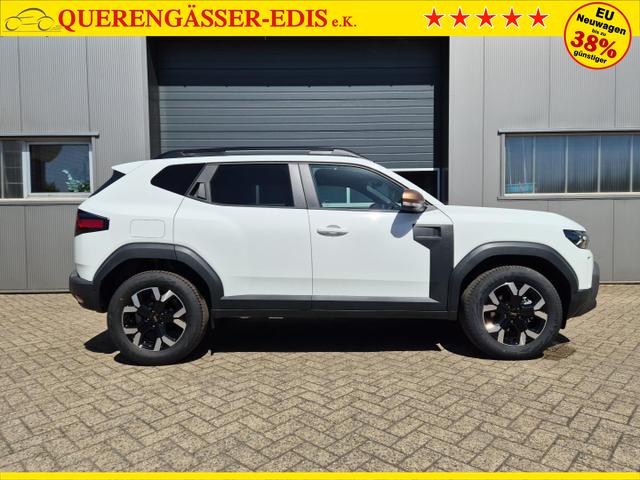 Dacia Duster Extreme Hybrid 140PS Automatik 1.6 SCE Lenkradheizung Sitzheizung 4x Kamera Teil-Leder Klimaautomatik Bluetooth Apple Carplay Android Auto PDC v+h 2xKeyless 17-LM 