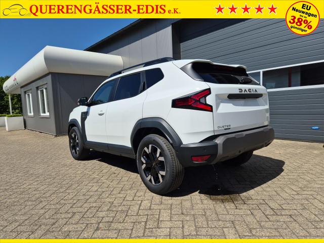 Dacia Duster Extreme Hybrid 140PS Automatik 1.6 SCE Sitzheizung Klimaautomatik 4x Kamera elektr.Parkbremse Teil-Leder Bluetooth Apple Carplay Android Auto PDC v+h 2xKeyless 17-LM 
