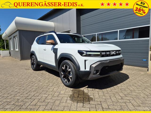 Dacia Duster Extreme Hybrid 140PS Automatik 1.6 SCE Sitzheizung Klimaautomatik 4x Kamera elektr.Parkbremse Teil-Leder Bluetooth Apple Carplay Android Auto PDC v+h 2xKeyless 17-LM 
