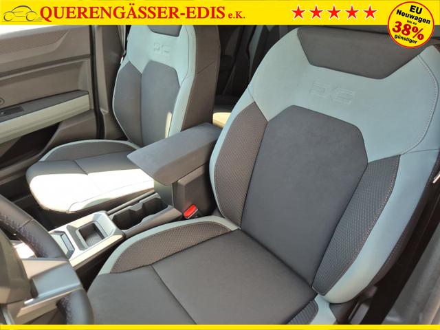 Dacia Duster Extreme Hybrid 140PS Automatik 1.6 SCE Sitzheizung Klimaautomatik 4x Kamera elektr.Parkbremse Teil-Leder Bluetooth Apple Carplay Android Auto PDC v+h 2xKeyless 17-LM 