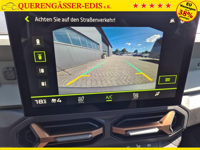 Dacia Duster Extreme Hybrid 140PS Automatik 1.6 SCE Sitzheizung Klimaautomatik 4x Kamera elektr.Parkbremse Teil-Leder Bluetooth Apple Carplay Android Auto PDC v+h 2xKeyless 17-LM 