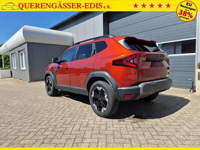 Dacia Duster Extreme Hybrid 140PS Automatik 1.6 SCE Lenkradheizung Sitzheizung 4x Kamera elektr.Parkbremse Teil-Leder Klimaautomatik Frontscheibe beh. Bluetooth Apple Carplay Android Auto PDC v+h 2xKeyless 18-LM 