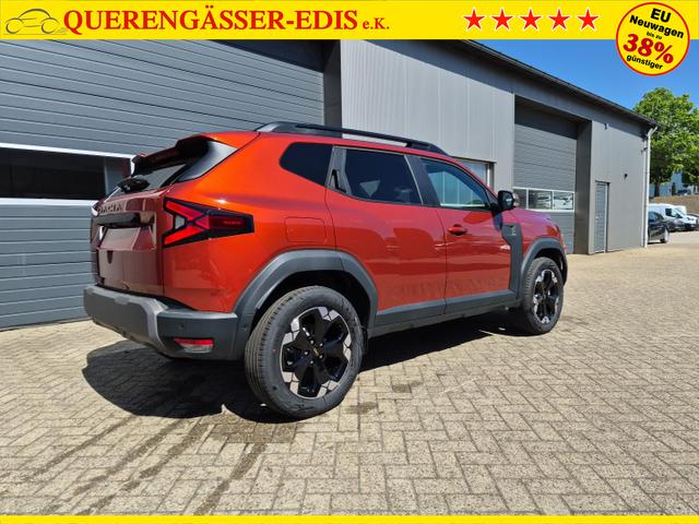 Dacia Duster Extreme Hybrid 140PS Automatik 1.6 SCE Lenkradheizung Sitzheizung 4x Kamera elektr.Parkbremse Teil-Leder Klimaautomatik Frontscheibe beh. Bluetooth Apple Carplay Android Auto PDC v+h 2xKeyless 18-LM 
