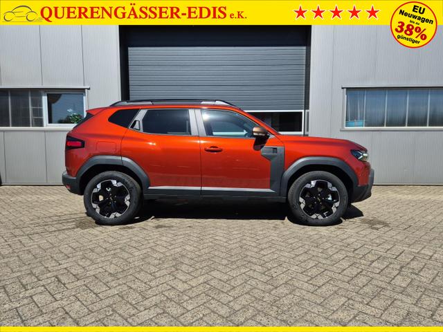 Dacia Duster Extreme Hybrid 140PS Automatik 1.6 SCE Lenkradheizung Sitzheizung 4x Kamera elektr.Parkbremse Teil-Leder Klimaautomatik Frontscheibe beh. Bluetooth Apple Carplay Android Auto PDC v+h 2xKeyless 18-LM 