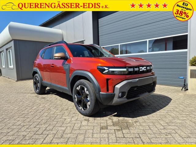 Dacia Duster Extreme Hybrid 140PS Automatik 1.6 SCE Lenkradheizung Sitzheizung 4x Kamera elektr.Parkbremse Teil-Leder Klimaautomatik Frontscheibe beh. Bluetooth Apple Carplay Android Auto PDC v+h 2xKeyless 18-LM 