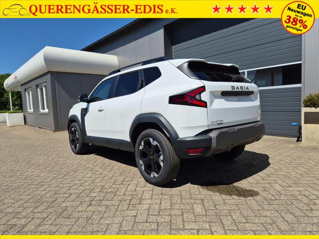 Dacia Duster Extreme Hybrid 140PS Automatik 1.6 SCE 4x Kamera elektr.Parkbremse Teil-Leder Klimaautomatik Bluetooth Apple Carplay Android Auto PDC v+h 2xKeyless 18"LM 