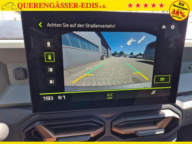 Dacia Duster Extreme Hybrid 140PS Automatik 1.6 SCE 4x Kamera elektr.Parkbremse Teil-Leder Klimaautomatik Bluetooth Apple Carplay Android Auto PDC v+h 2xKeyless 18"LM 