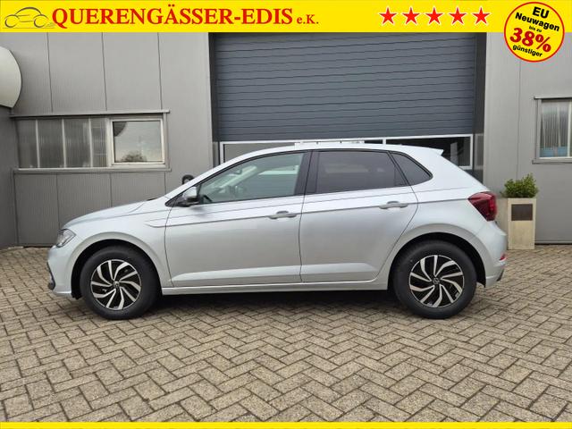 Volkswagen Polo Life 1.0 TSI 95PS Rückf.Kamera Sitzheizung Digital Cockpit Klima PDC abgd.Scheiben Bluetooth Apple Car Play Android Auto 15-LM 