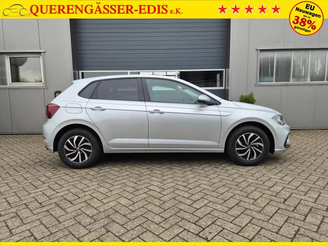 Volkswagen Polo Life 1.0 TSI 95PS Rückf.Kamera Sitzheizung Digital Cockpit Klima PDC abgd.Scheiben Bluetooth Apple Car Play Android Auto 15-LM 