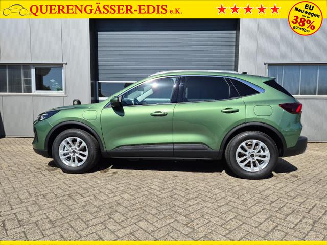 Ford Kuga Titanium 243PS PHEV Automatik schwenkb. AHK Sitzheizung v+h Lenkradheizung Frontscheibe beheizb. LED-Scheinwerfer Klimaautomatik Ford-Navi SYNC4 Apple CarPlay Android Auto Touchscreen Bluetooth PDC 4xKamera 2xKeyless 17"LM vollelektr. Reichweite 