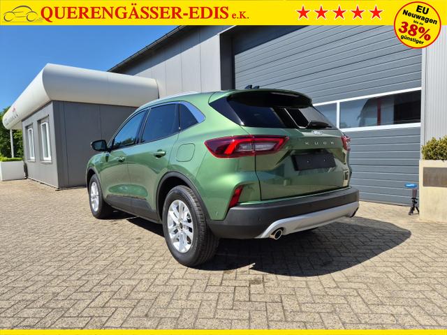 Ford Kuga Titanium 243PS PHEV Automatik schwenkb. AHK Sitzheizung v+h Lenkradheizung Frontscheibe beheizb. LED-Scheinwerfer Klimaautomatik Ford-Navi SYNC4 Apple CarPlay Android Auto Touchscreen Bluetooth PDC 4xKamera 2xKeyless 17"LM vollelektr. Reichweite 