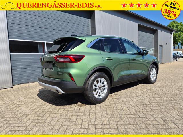 Ford Kuga Titanium 243PS PHEV Automatik schwenkb. AHK Sitzheizung v+h Lenkradheizung Frontscheibe beheizb. LED-Scheinwerfer Klimaautomatik Ford-Navi SYNC4 Apple CarPlay Android Auto Touchscreen Bluetooth PDC 4xKamera 2xKeyless 17"LM vollelektr. Reichweite 
