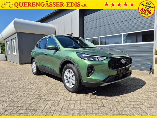 Ford Kuga Titanium 243PS PHEV Automatik schwenkb. AHK Sitzheizung v+h Lenkradheizung Frontscheibe beheizb. LED-Scheinwerfer Klimaautomatik Ford-Navi SYNC4 Apple CarPlay Android Auto Touchscreen Bluetooth PDC 4xKamera 2xKeyless 17"LM vollelektr. Reichweite 