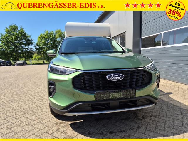 Ford Kuga Titanium 243PS PHEV Automatik schwenkb. AHK Sitzheizung v+h Lenkradheizung Frontscheibe beheizb. LED-Scheinwerfer Klimaautomatik Ford-Navi SYNC4 Apple CarPlay Android Auto Touchscreen Bluetooth PDC 4xKamera 2xKeyless 17"LM vollelektr. Reichweite 