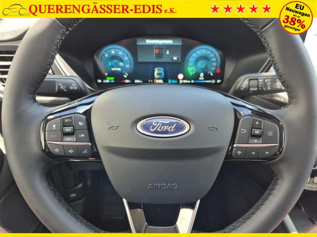 Ford Kuga Titanium 243PS PHEV Automatik schwenkb. AHK Sitzheizung v+h Lenkradheizung Frontscheibe beheizb. LED-Scheinwerfer Klimaautomatik Ford-Navi SYNC4 Apple CarPlay Android Auto Touchscreen Bluetooth PDC 4xKamera 2xKeyless 17"LM vollelektr. Reichweite 
