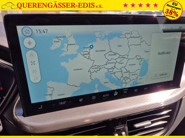 Ford Kuga Titanium 243PS PHEV Automatik schwenkb. AHK Sitzheizung v+h Lenkradheizung Frontscheibe beheizb. LED-Scheinwerfer Klimaautomatik Ford-Navi SYNC4 Apple CarPlay Android Auto Touchscreen Bluetooth PDC 4xKamera 2xKeyless 17"LM vollelektr. Reichweite 