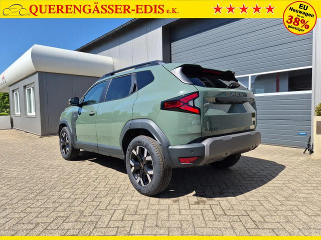 Dacia Duster Extreme Hybrid 140PS Automatik 1.6 SCE Lenkradheizung Sitzheizung elektr.Parkbremse Teil-Leder Klimaautomatik PDC Rückf.kamera Bluetooth Apple Carplay Android Auto 2xKeyless 17-LM 