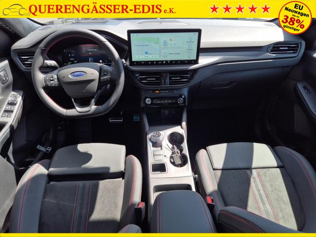Ford Kuga ST-Line X 243PS PHEV Automatik Matrix-LED elektr. PanoDach schwenkb. AHK Head-Up-Display Sitzheizung v+h Lenkradheizung Frontscheibe beheizb. Navi SYNC4 Apple CarPlay Android Auto Touchscreen PDC 4xKamera 2xKeyless B+O Sound 19"LM vollelektr. Re 